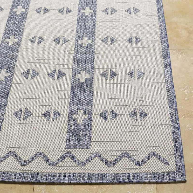 Jackson Junction Global Navy Area Rug