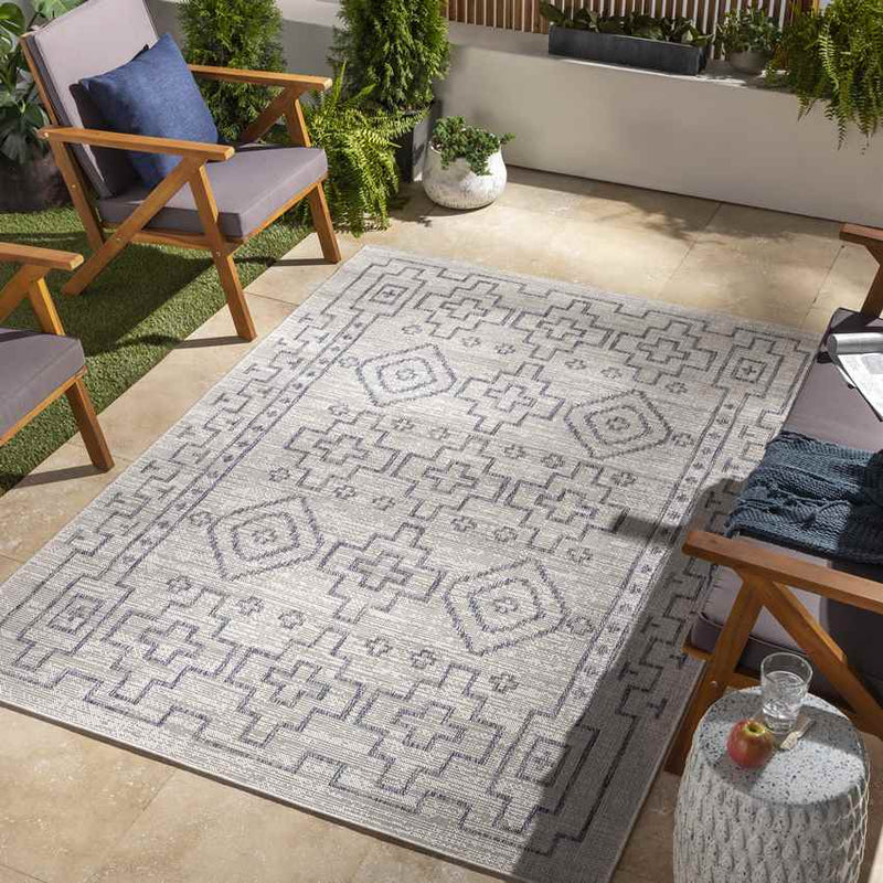 Joice Global Navy Area Rug