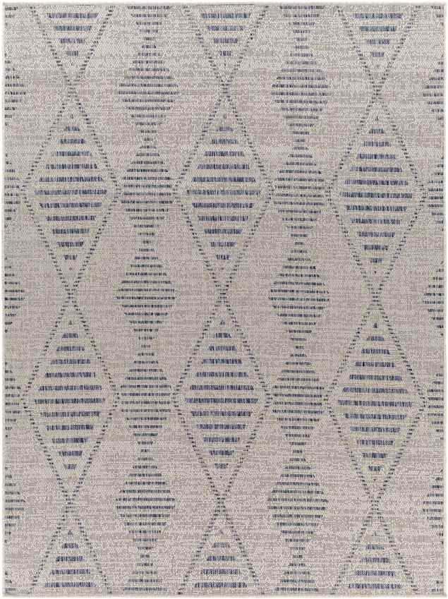 Kinross Global Dark Blue Area Rug