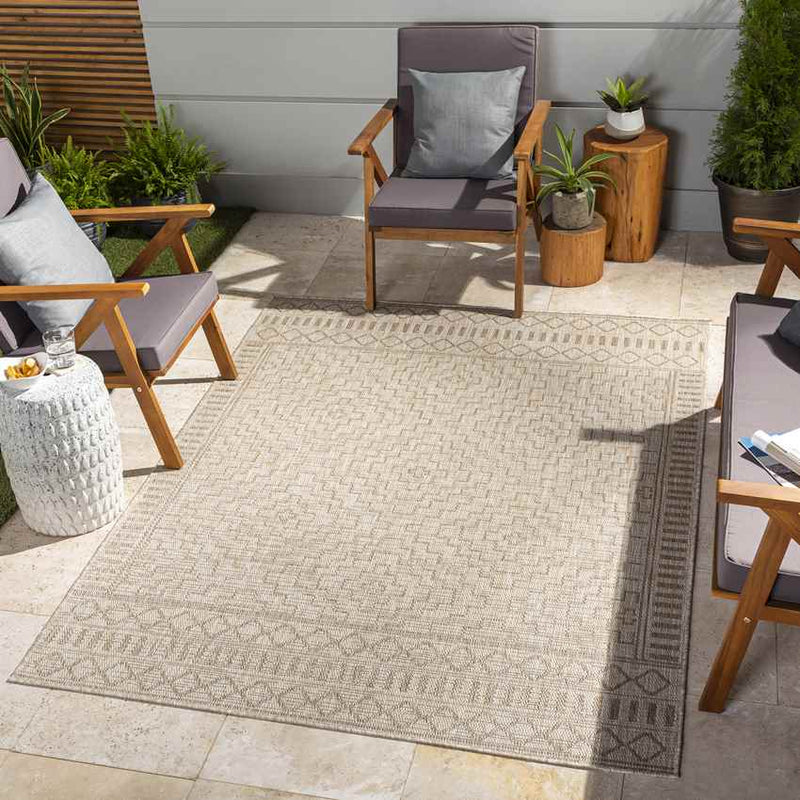 Kirkman Global Beige Area Rug