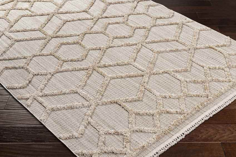 Le Mars Modern Beige Area Rug