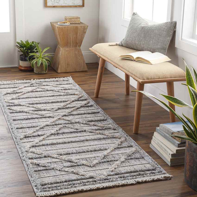 Little Rock Global Charcoal Area Rug