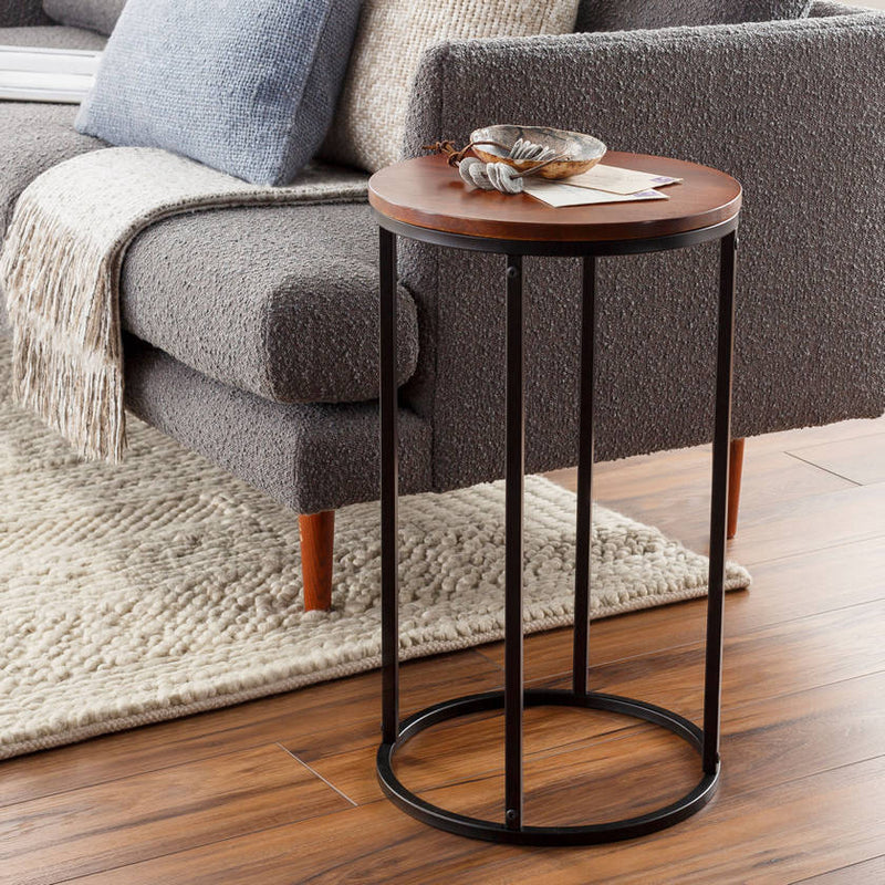 Hyryla Walnut End Table