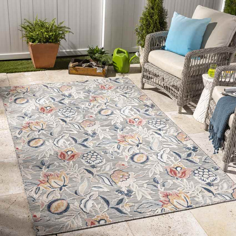 Damar Cottage Gray Area Rug