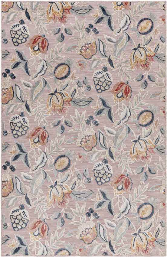 Damar Cottage Pale Pink Area Rug