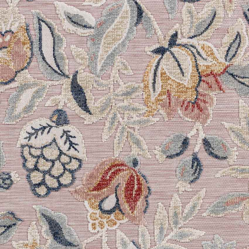 Damar Cottage Pale Pink Area Rug