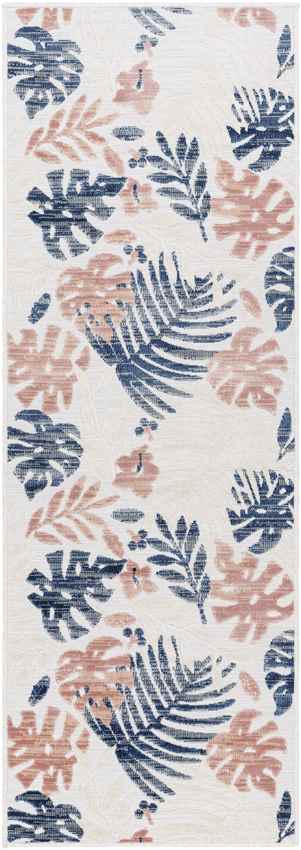 Delia Coastal Cream Area Rug