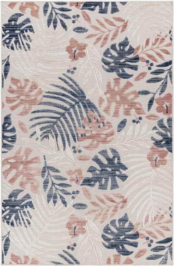 Delia Coastal Cream Area Rug