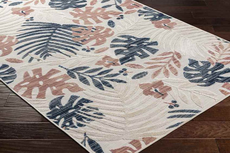 Delia Coastal Cream Area Rug