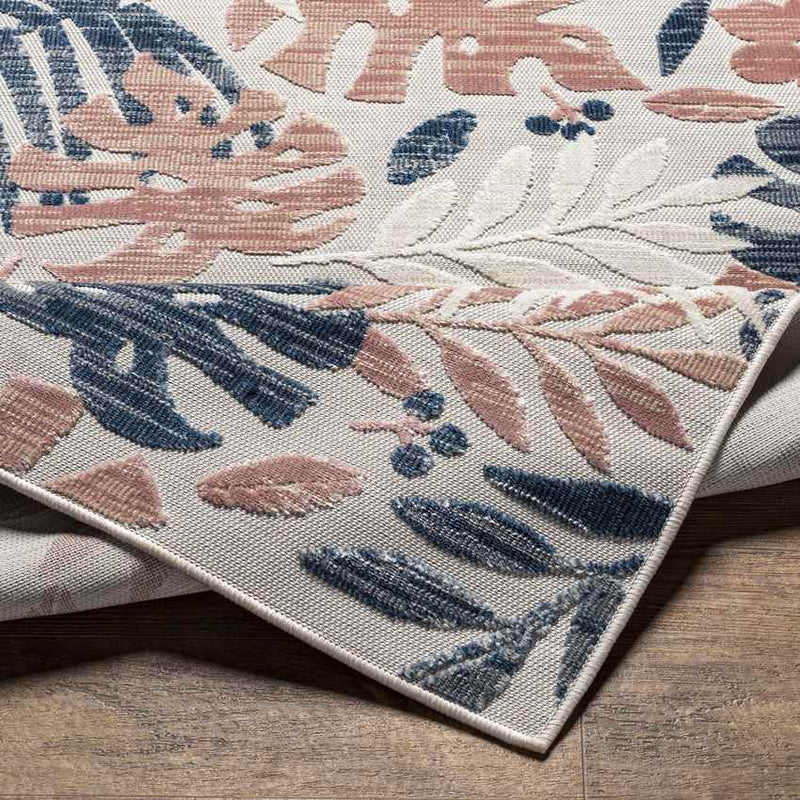 Delia Coastal Cream Area Rug