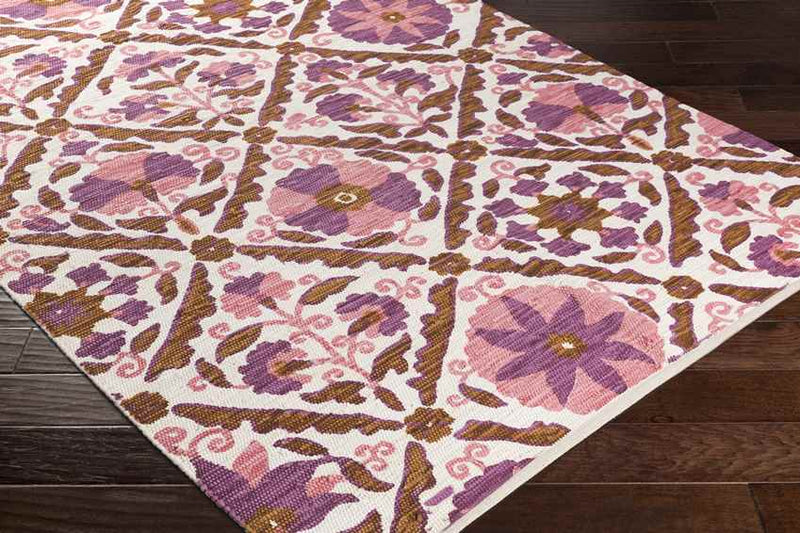 Kechi Global Light Pink Area Rug