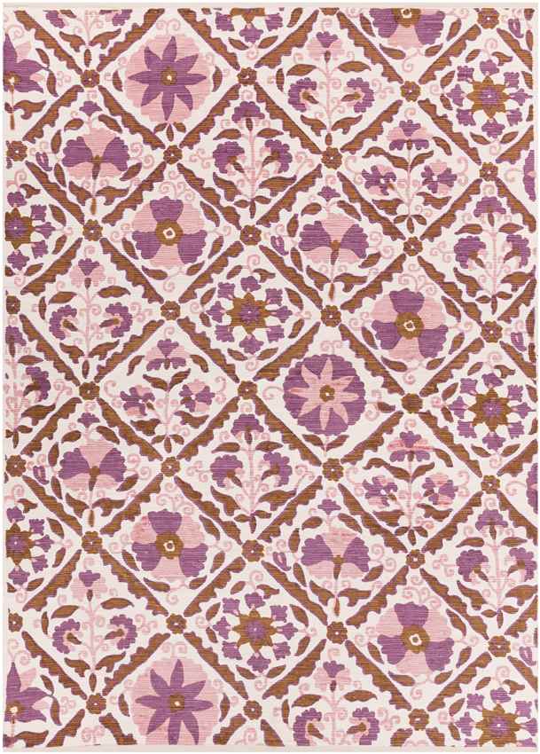 Kechi Global Light Pink Area Rug