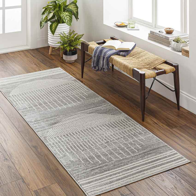 Neerbosch Modern Medium Gray Area Rug