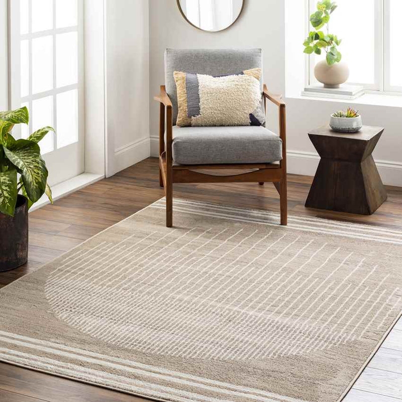 Neerbosch Modern Brown Area Rug