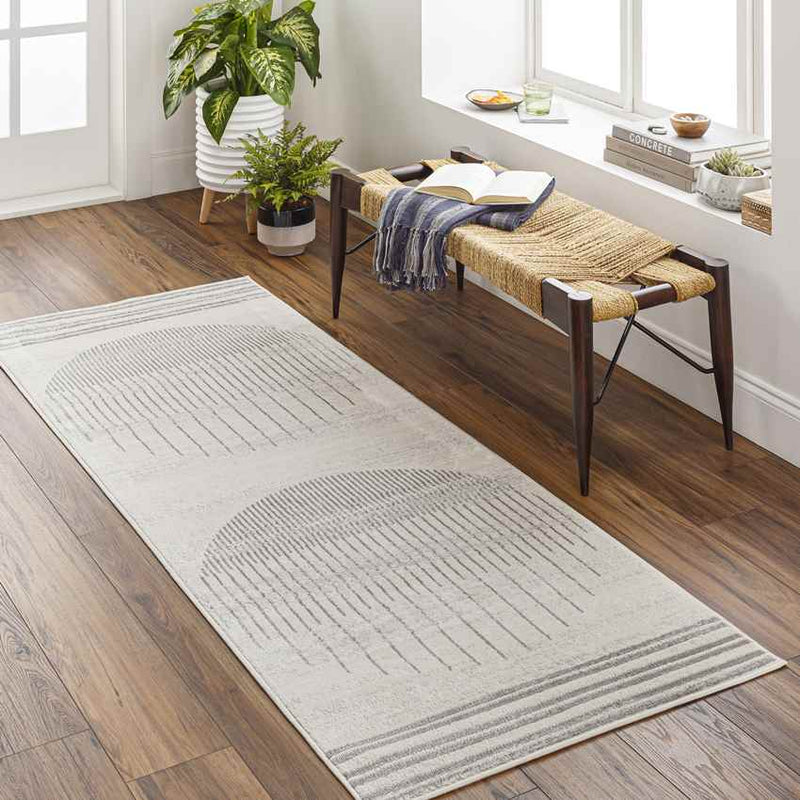 Neerbosch Modern Gray Area Rug