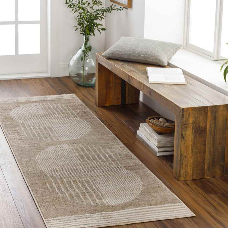 Lakin Modern Brown Area Rug