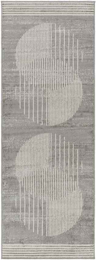 Lakin Modern Light Gray Area Rug