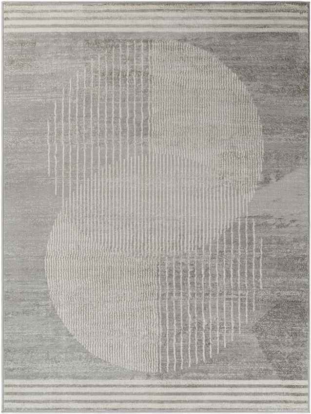 Lakin Modern Light Gray Area Rug