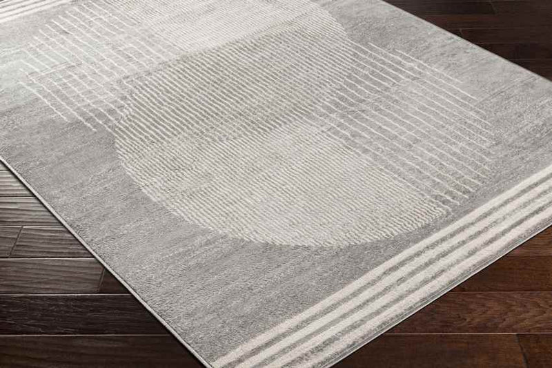 Lakin Modern Light Gray Area Rug