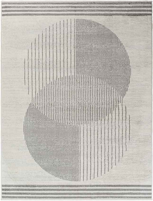 Lakin Modern Medium Gray Area Rug