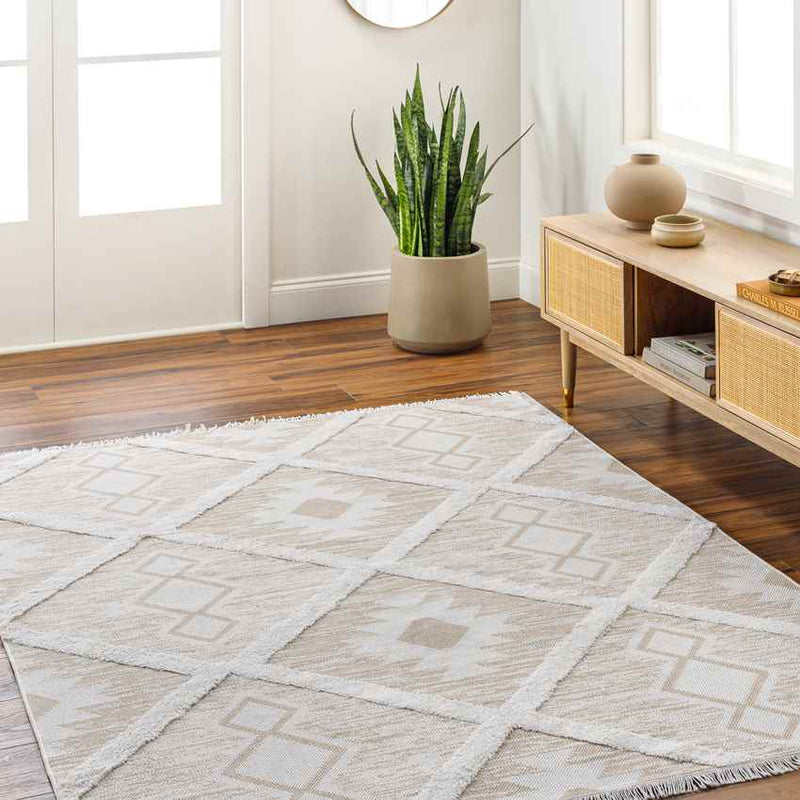 McKee Rustic Beige Area Rug