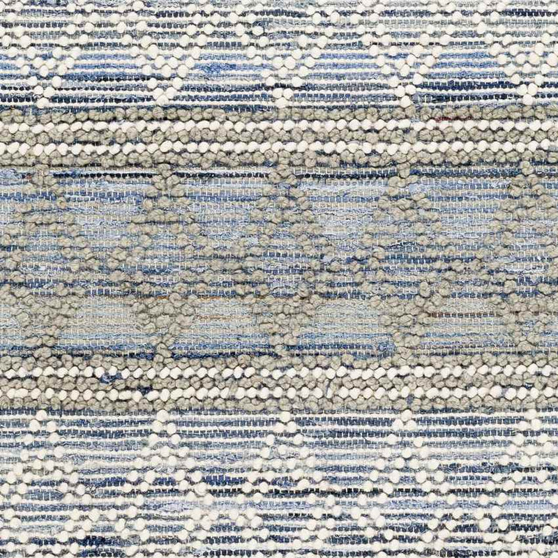 Paola Global Slate Blue/Brown/Off-White Area Rug