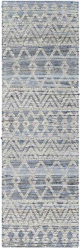 Pratt Global Slate Blue/Cream Area Rug