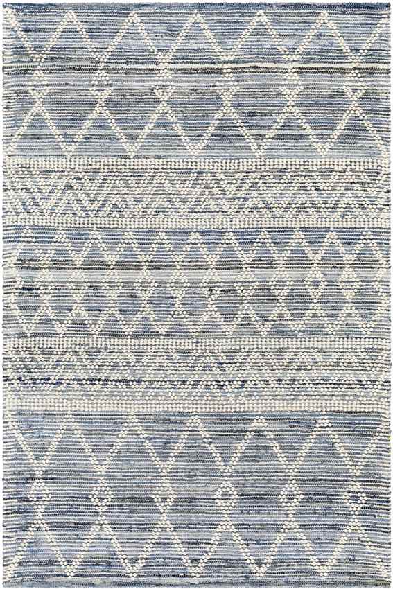 Pratt Global Slate Blue/Cream Area Rug