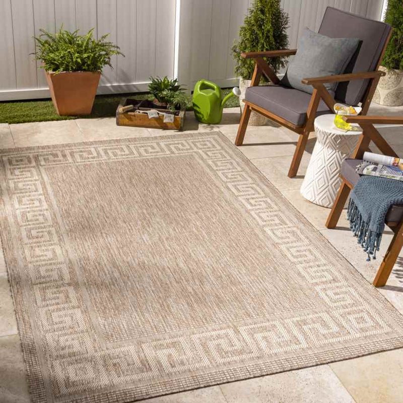 Albert Traditional Brown Area Rug