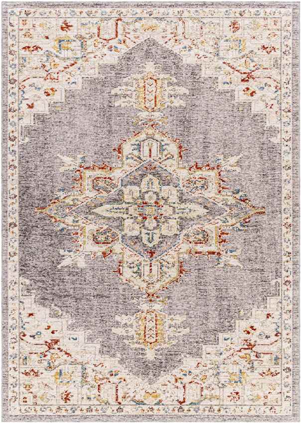 Ankeny Traditional Gray Area Rug