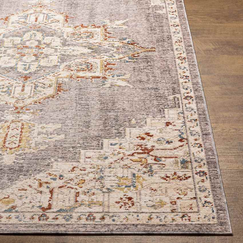 Ankeny Traditional Gray Area Rug