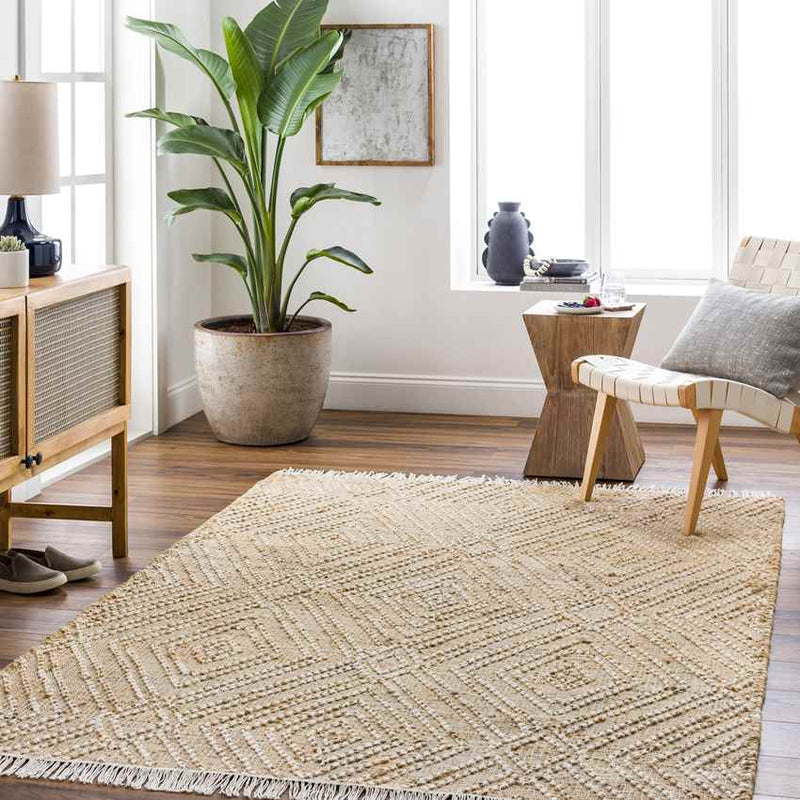 Griggs Cottage Light Brown Area Rug