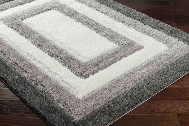 Sabetha Modern Cream/Light Gray Area Rug