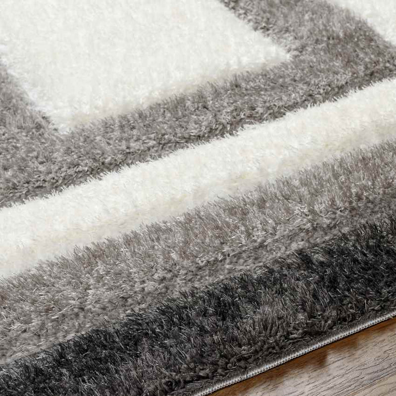 Sabetha Modern Cream/Light Gray Area Rug