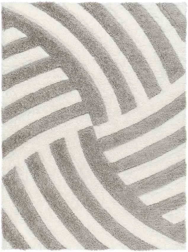 Sabula Modern Light Gray/Cream Area Rug