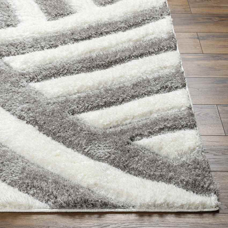 Sabula Modern Light Gray/Cream Area Rug