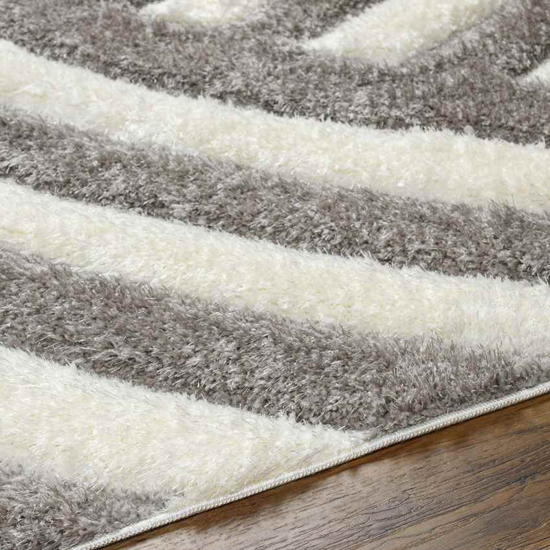 Sabula Modern Light Gray/Cream Area Rug