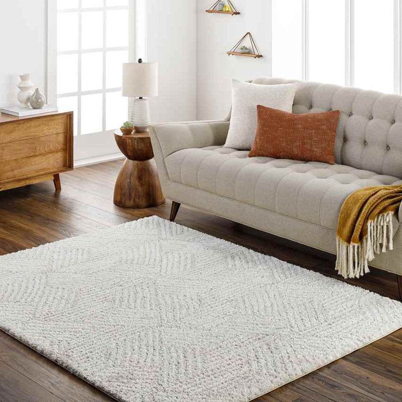 Brooke Modern Beige Area Rug