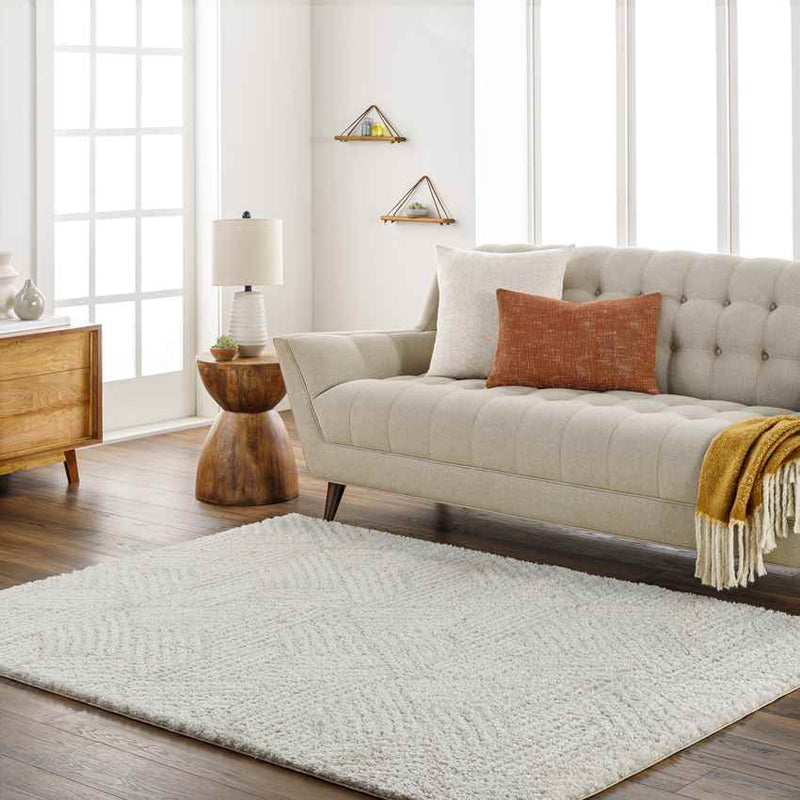 Brooke Modern Beige Area Rug