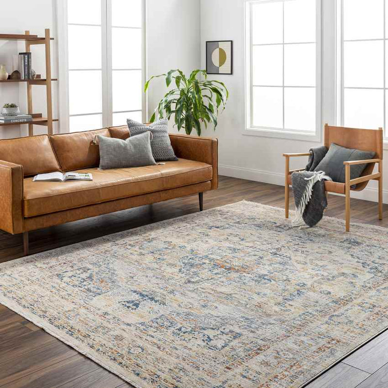 Barnard Traditional Cream Area Rug