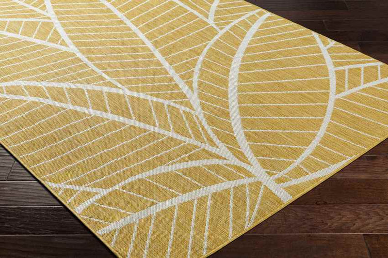 Smolan Coastal Mustard Area Rug