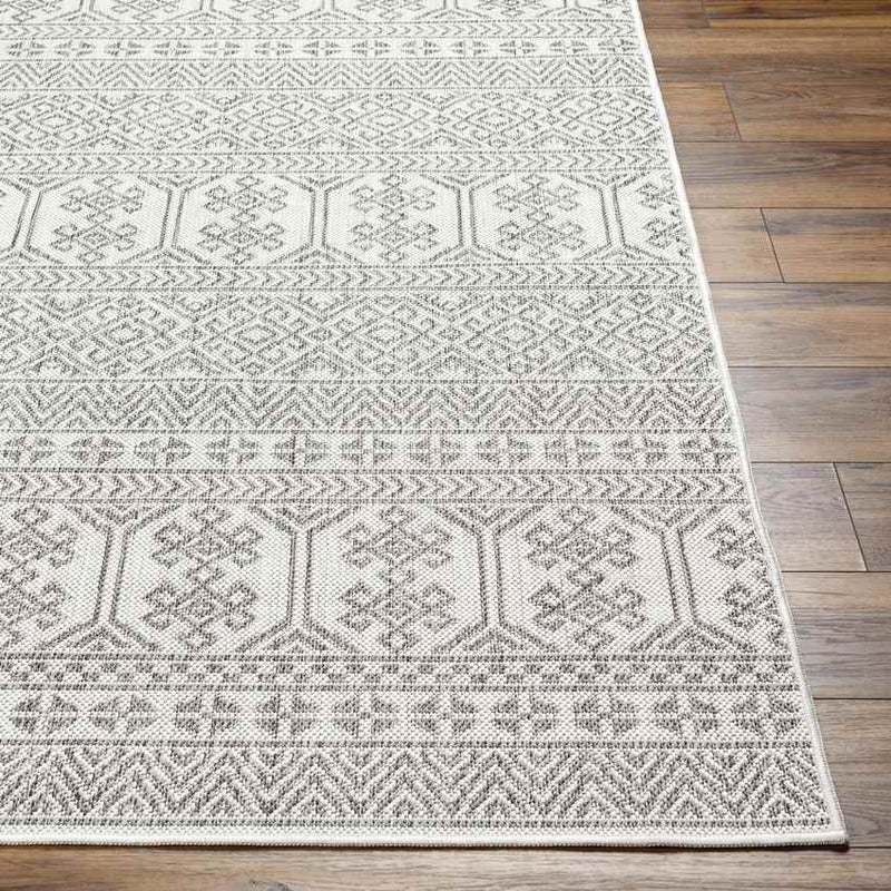 Solomon Global Silver Gray Area Rug