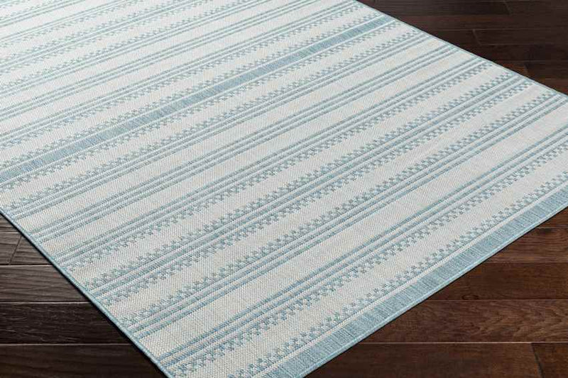 South Global Light Teal Area Rug