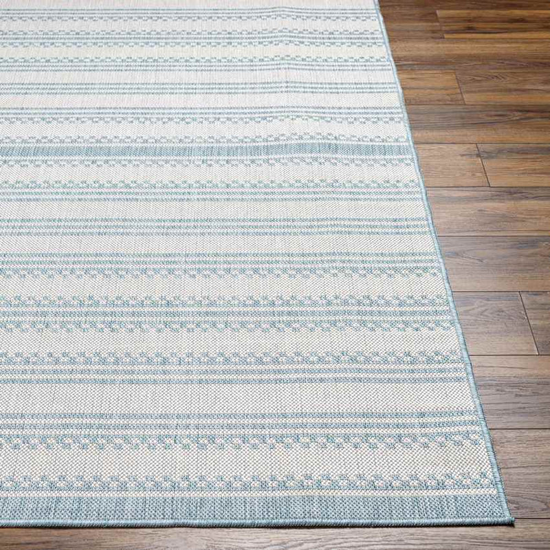 South Global Light Teal Area Rug