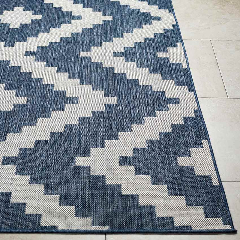 Squaw Global Navy/Off-White Area Rug