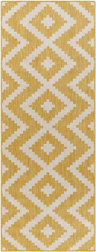 Squaw Global Mustard/Off-White Area Rug