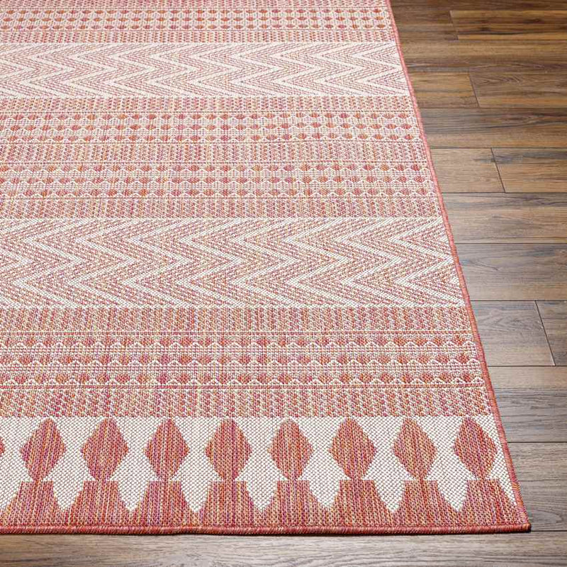 St George Global Dark Coral/Cream Area Rug