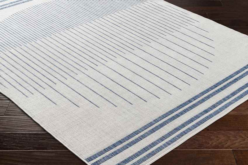 Struble Global Navy/Ivory Area Rug