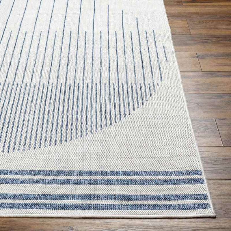 Struble Global Navy/Ivory Area Rug