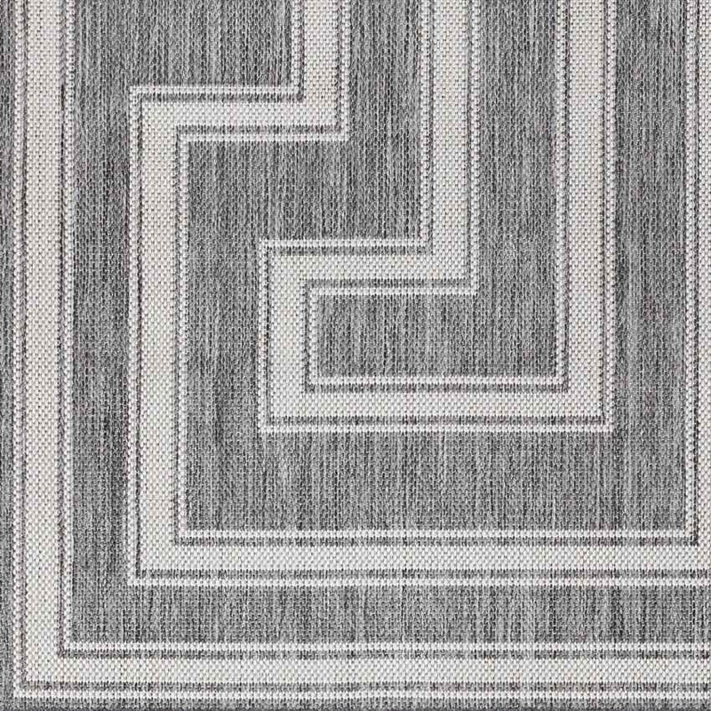 Sylvia Global Dark Gray/Ivory Area Rug